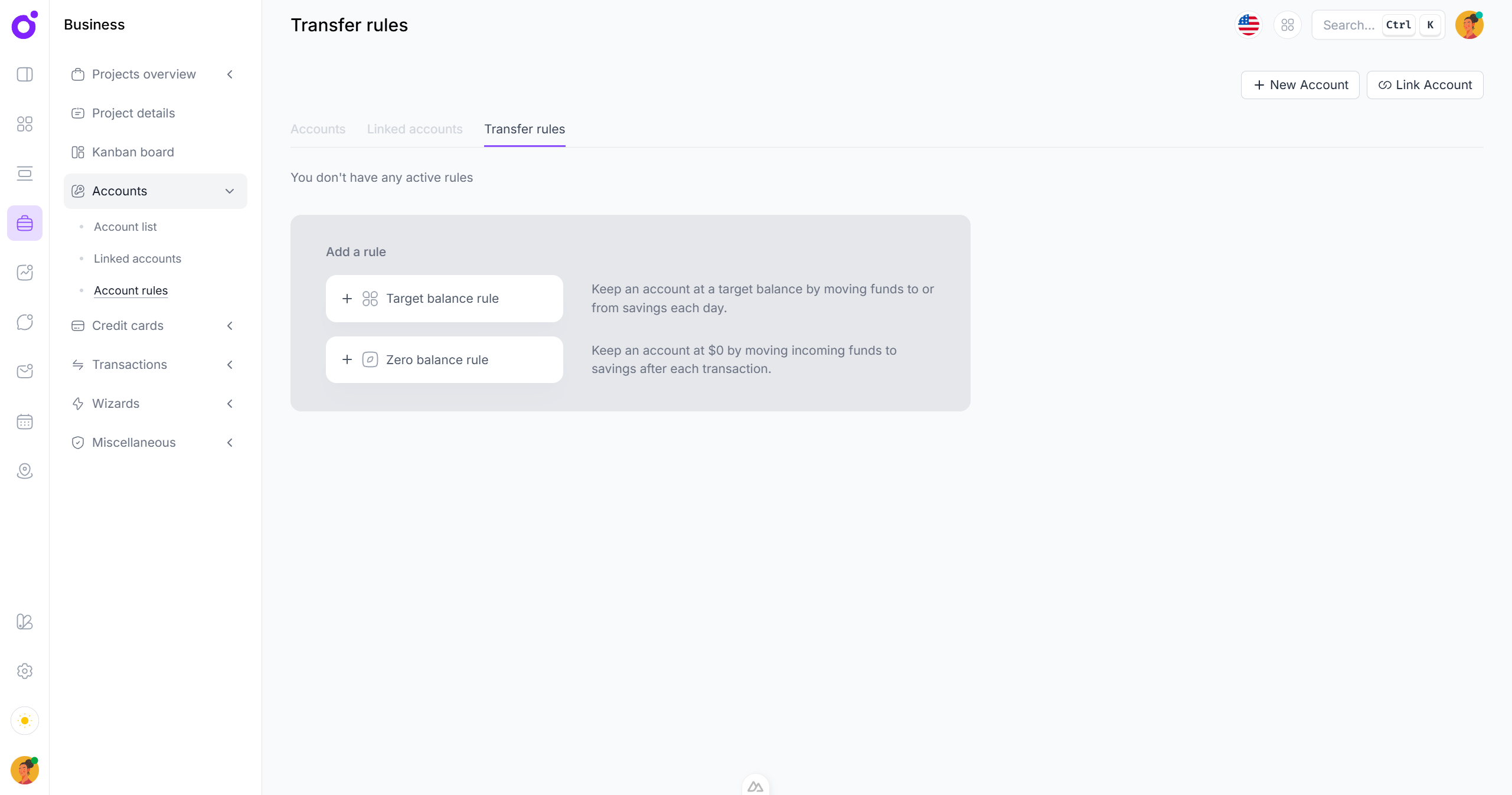 Tairo - Transfer rules