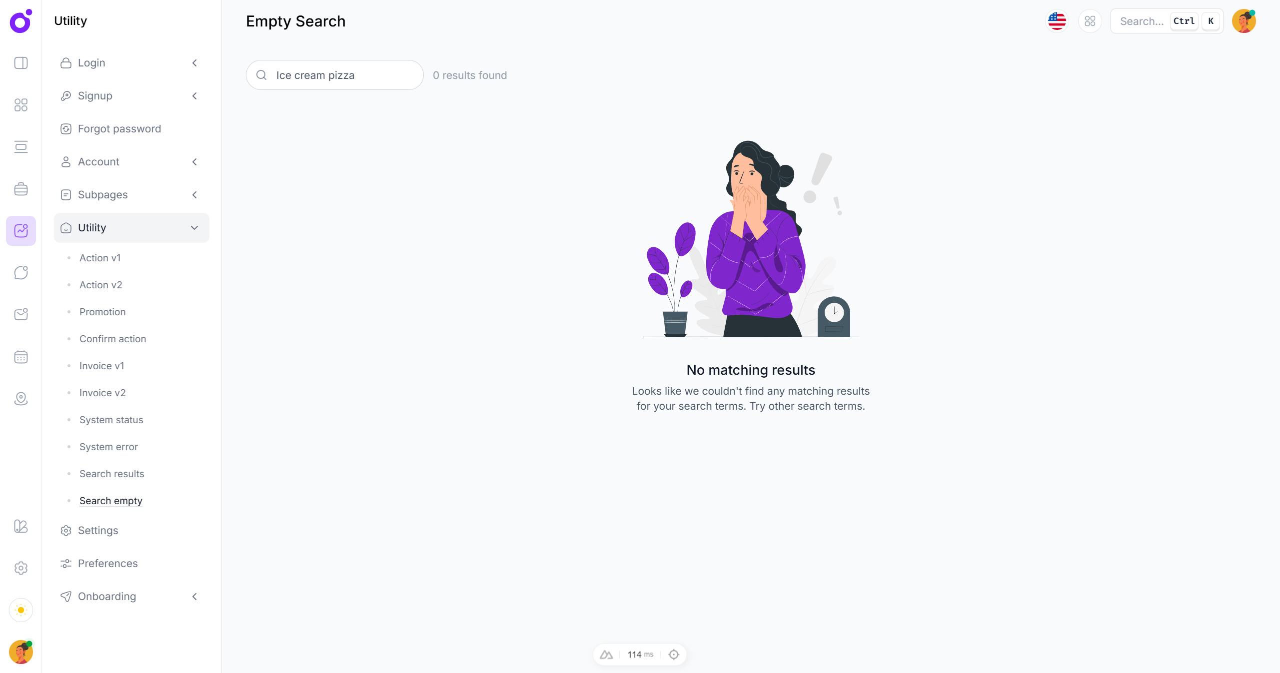 Tairo - Empty search
