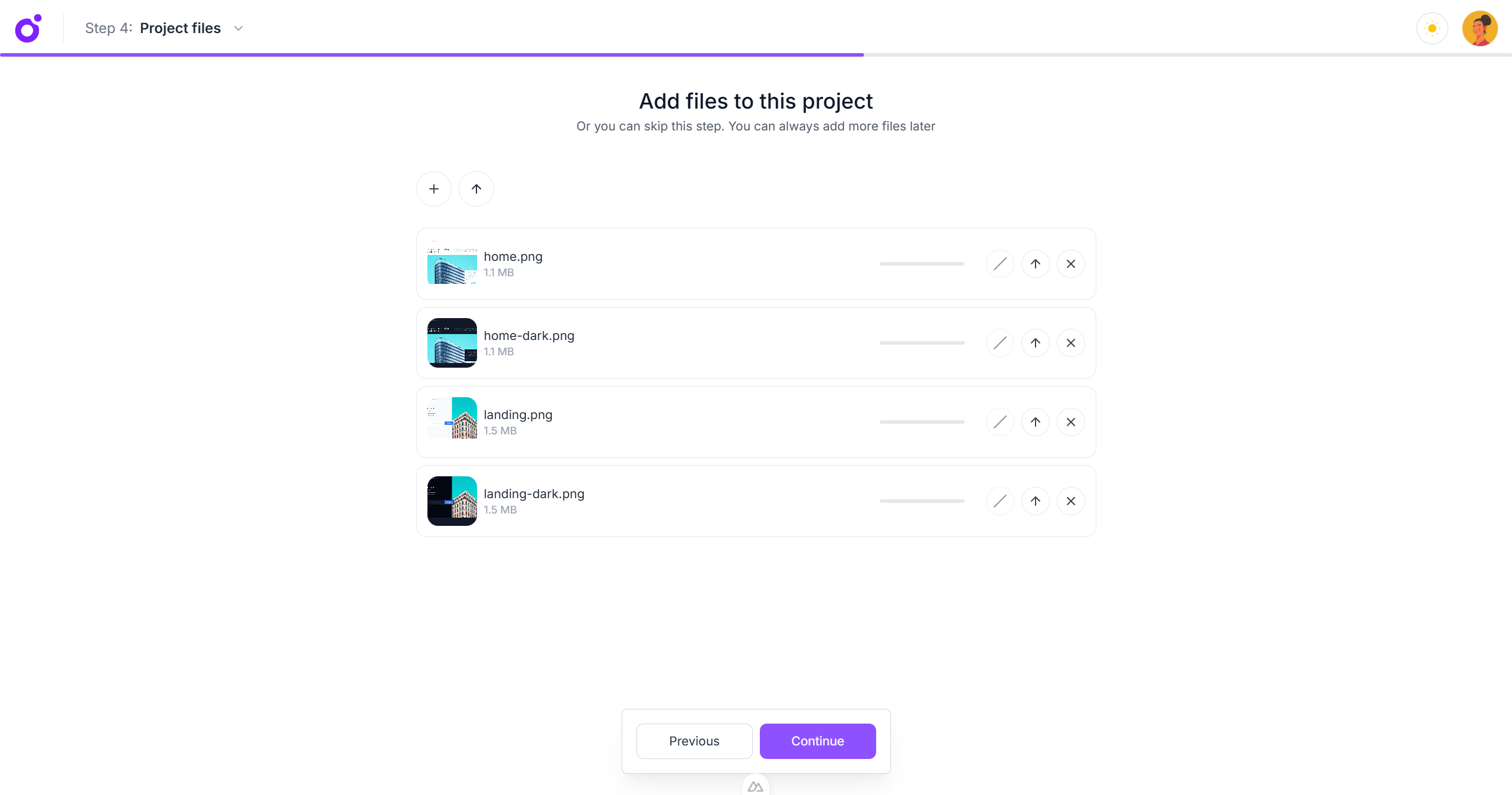 Tairo - Wizard — Step 4